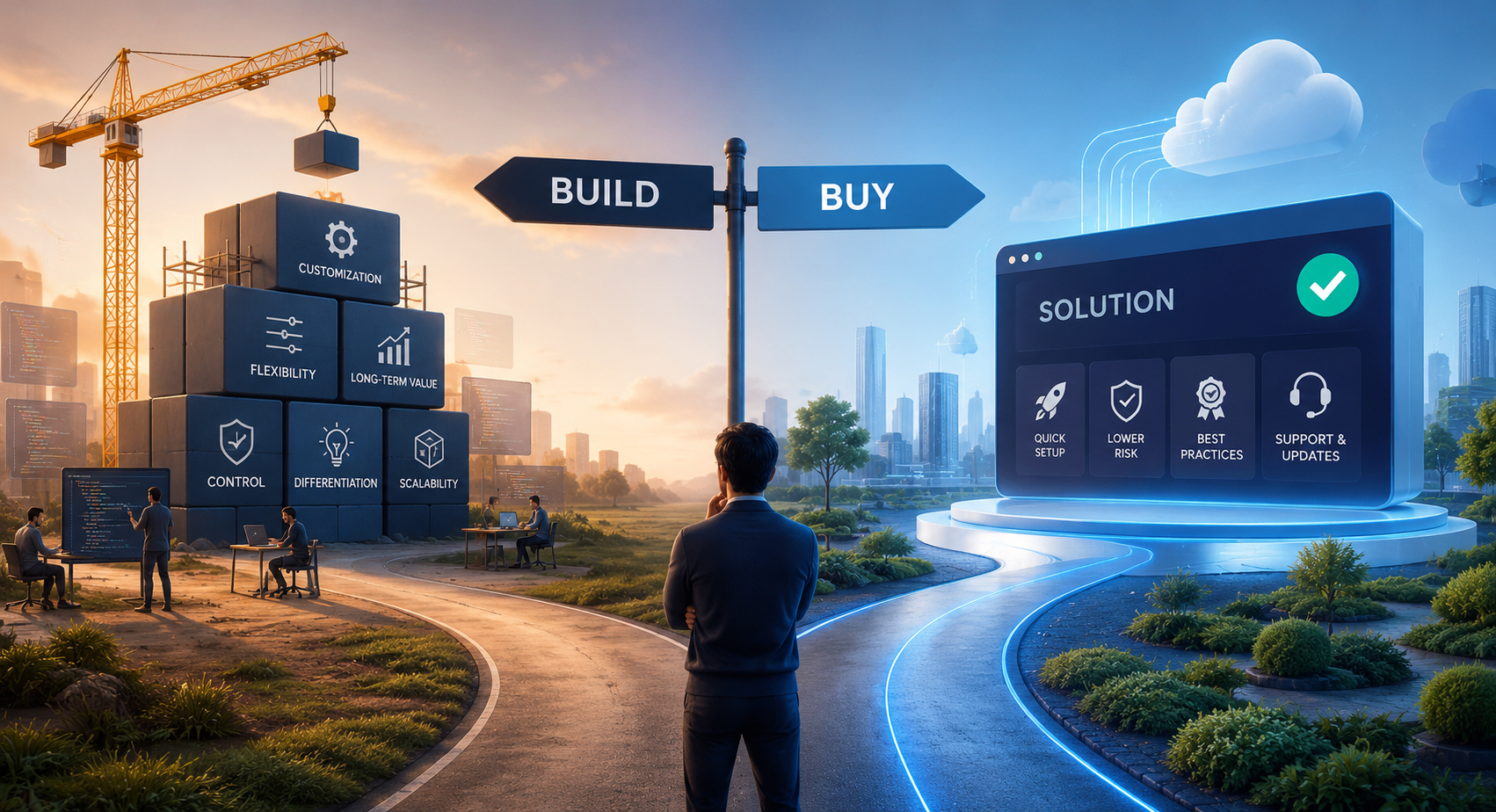 Build vs Buy: How to Make the Right Technology Investment Decision for Your Business