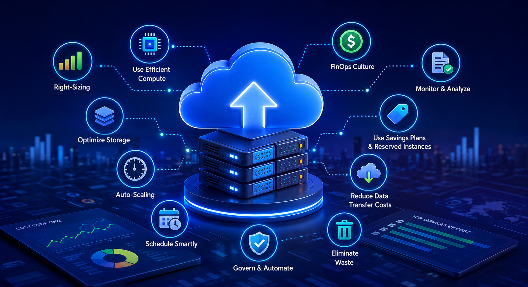 Cloud Cost Optimization: 10 Ways to Build More Efficient and Scalable Cloud Infrastructure