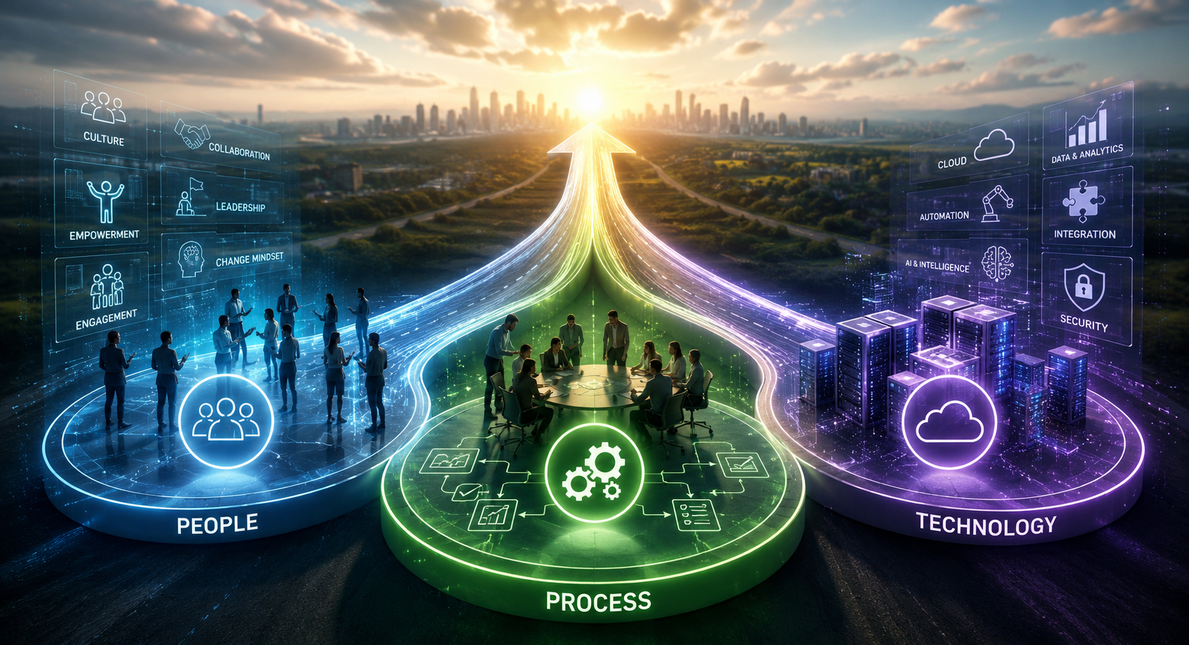 Digital Transformation in the Enterprise: Why People, Process and Technology Must Evolve Together