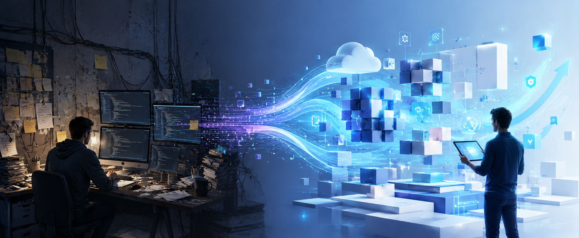 The forces reshaping how software is built in 2026, from AI-assisted coding to cloud-native platforms