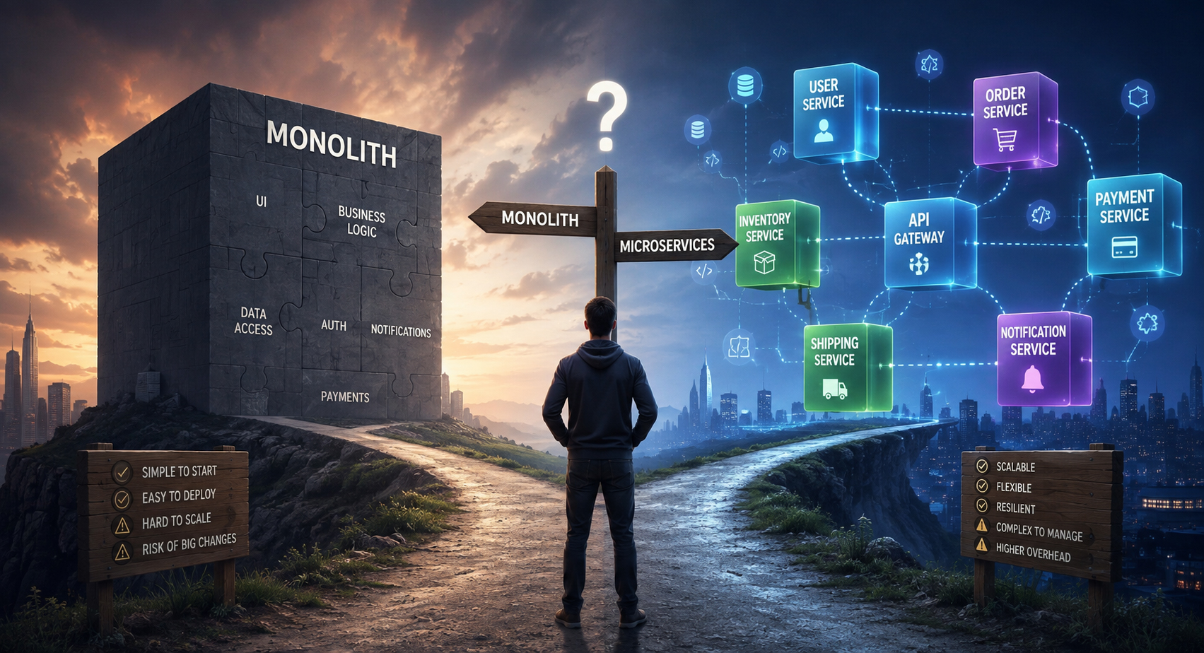 Microservices vs. Monoliths: Choosing the Right Architecture for Your Business