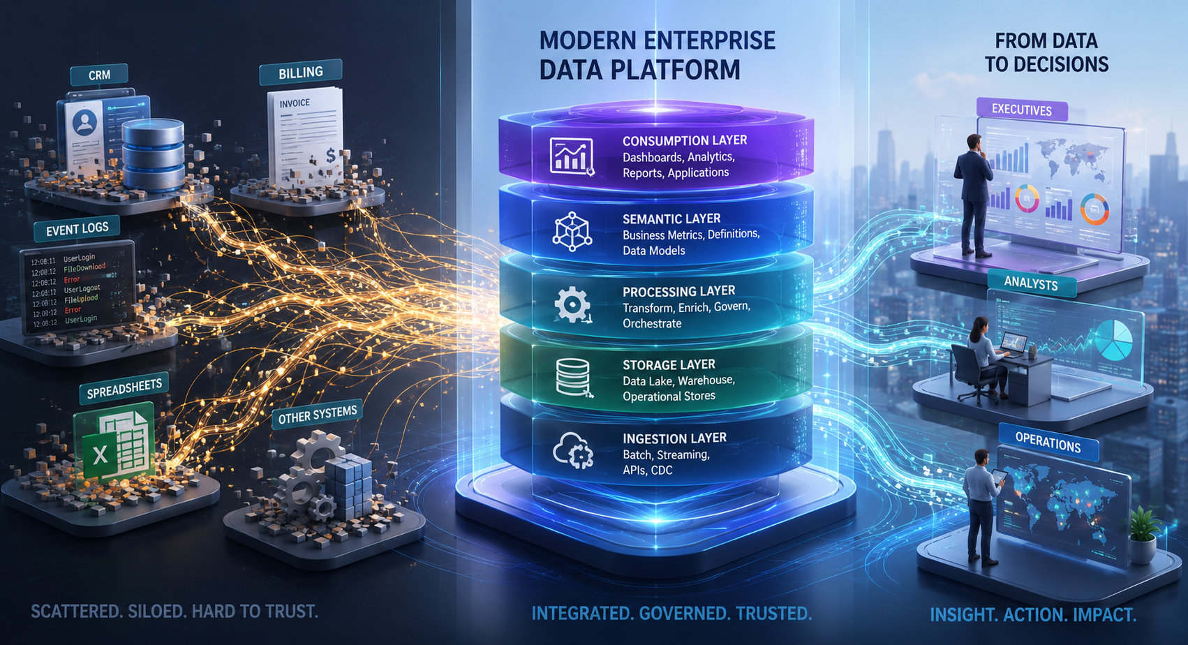 From Data to Decisions: Building a Modern Enterprise Data Platform