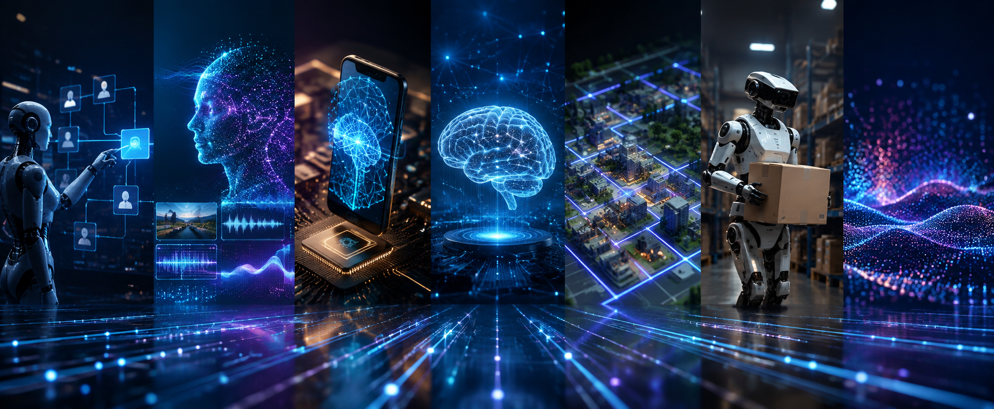 Emerging AI technologies beyond generative AI, from agentic and multimodal systems to physical AI and synthetic data