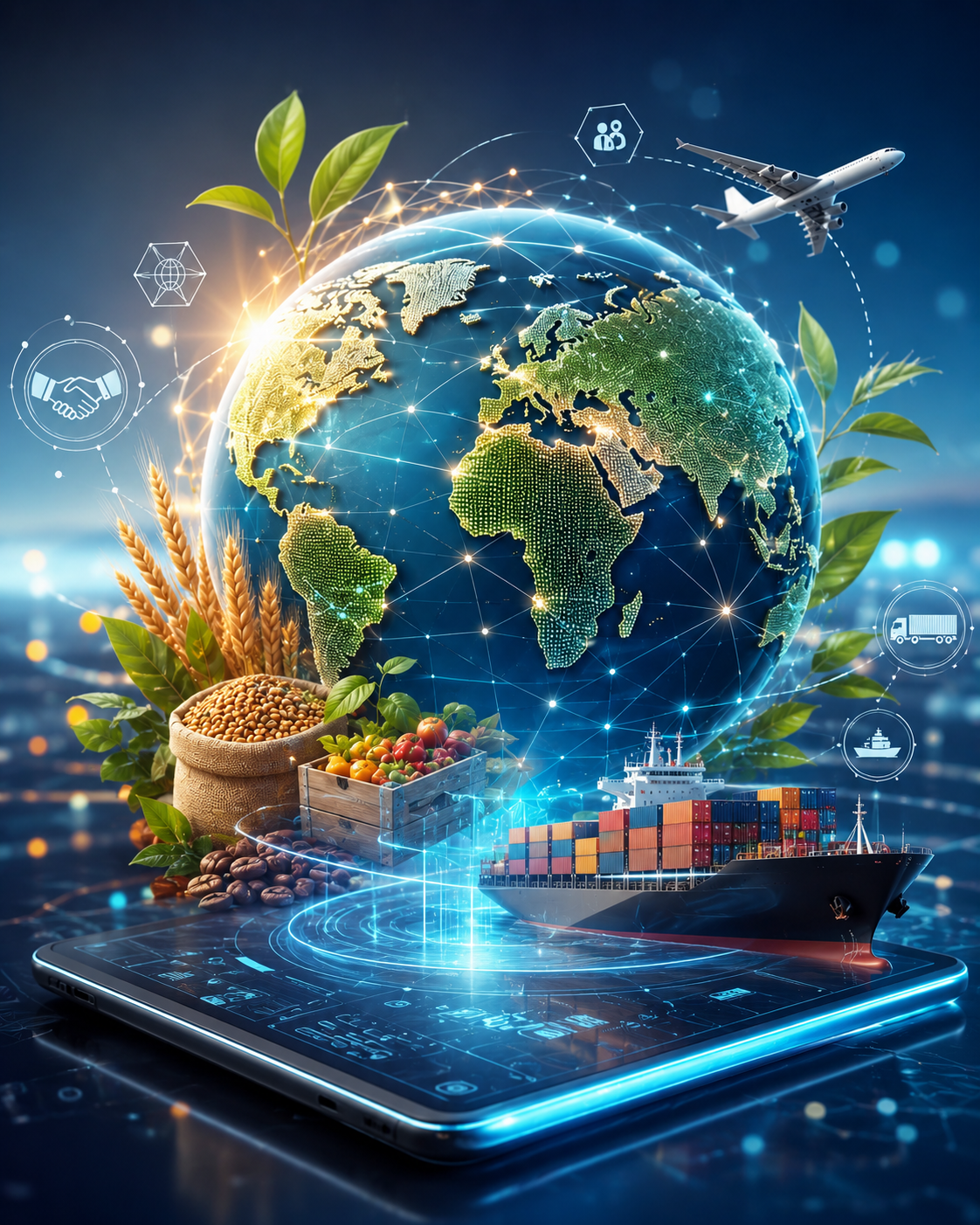Ninja Global app: B2B agricultural trade discovery, chat and trade assurance