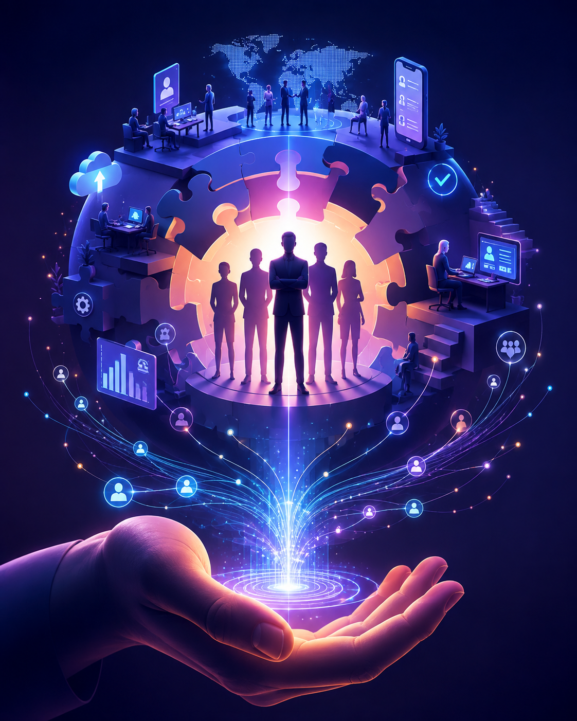 PeopleStrong platform: unified employee lifecycle with AI assistance on mobile