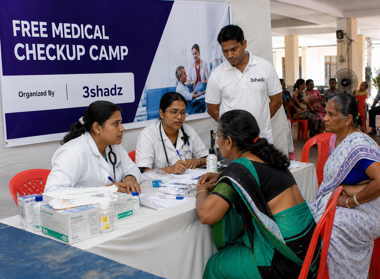 3Shadz-supported medical camp reaching the community