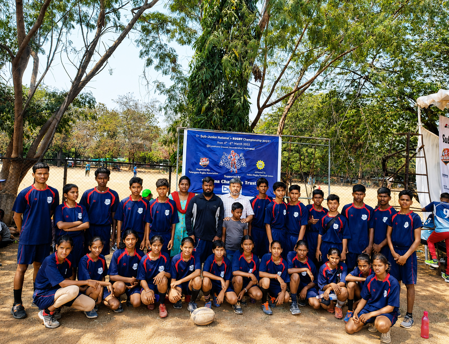 3Shadz CSR support for rugby in Hyderabad