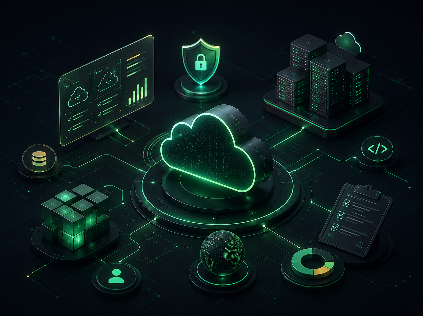 3Shadz cloud architects reviewing an architecture and cost model