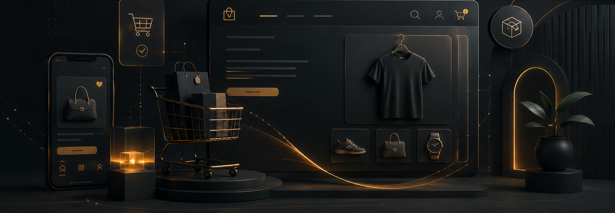 Custom storefront interface built by 3Shadz